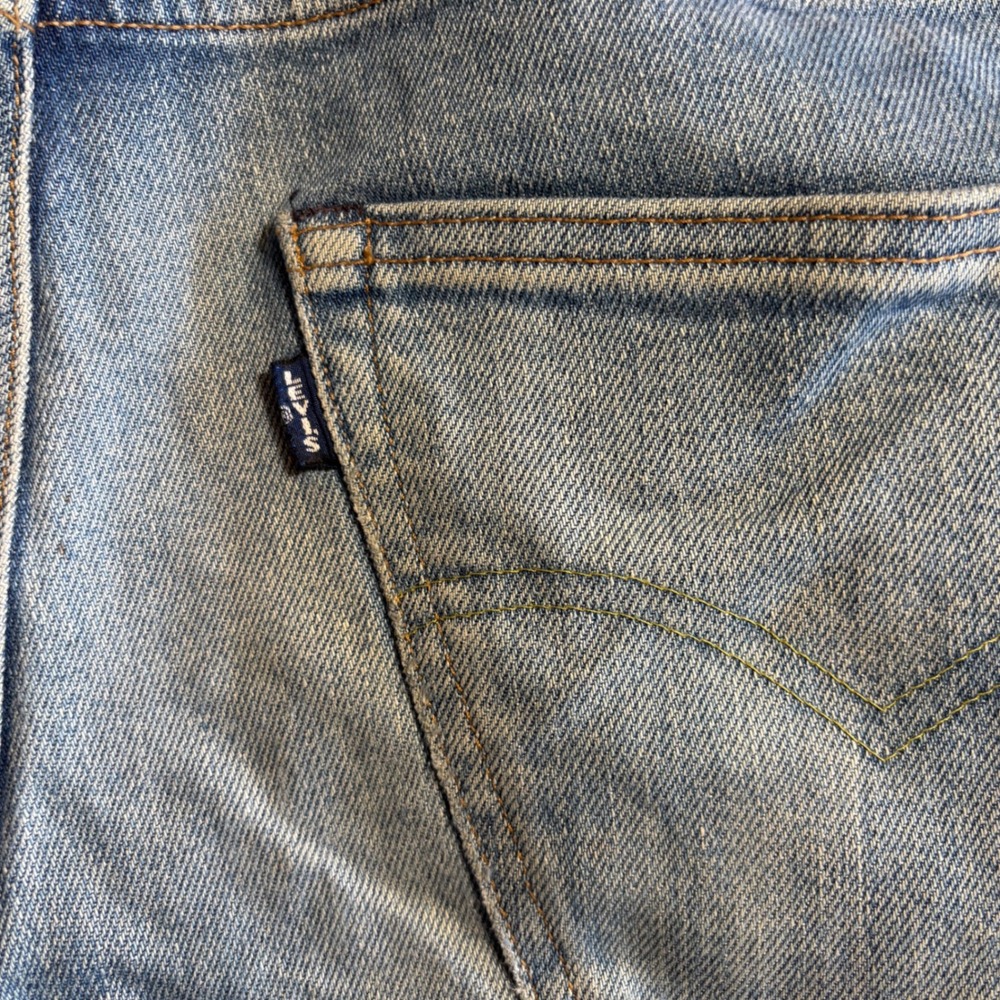 Levi's‎ 512 Slim Taper Jeans Men's Light Wash Selvedge Denim 33x28 Made in Japan - Picture 13 of 15